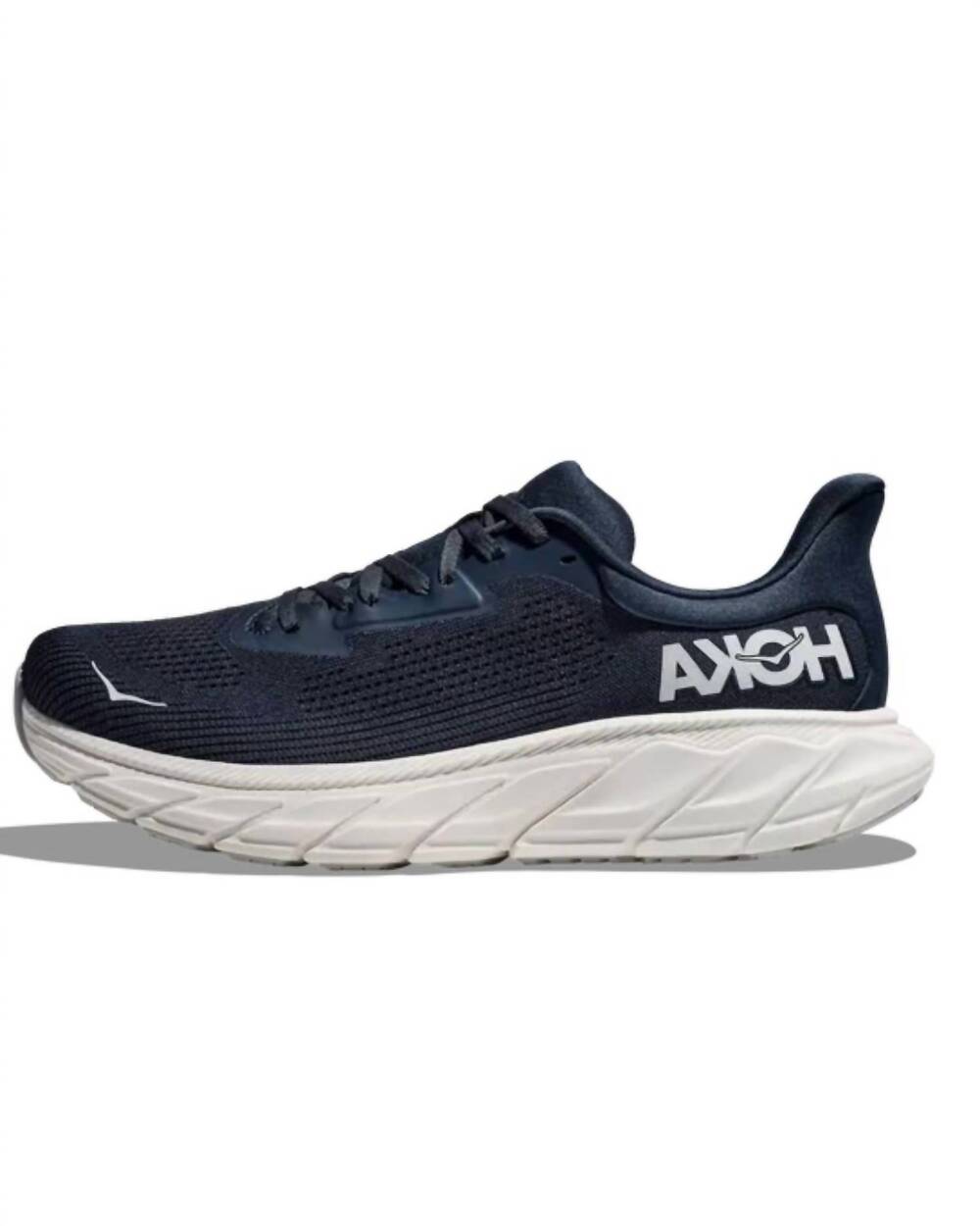 NEW HOKA men's arahi 7 running shoes in outer space/white